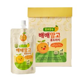 [CheongSum] Pear & Mango & Red balloon flower 100mlx10ea-children's health drink-Made in Korea